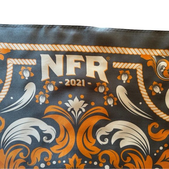 Wrangler NFR Rodeo Silk Scarf, Western - Picture 3 of 6
